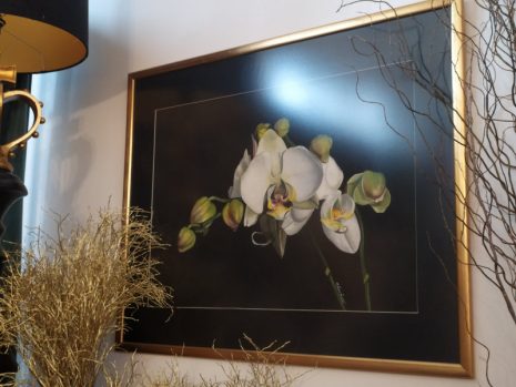 Orchid framed - Marialena Sarris 2023- For sale framed or unframed